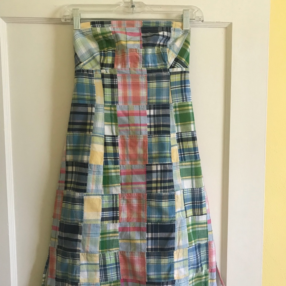 Tailor New York Madras Sundress - Size 4